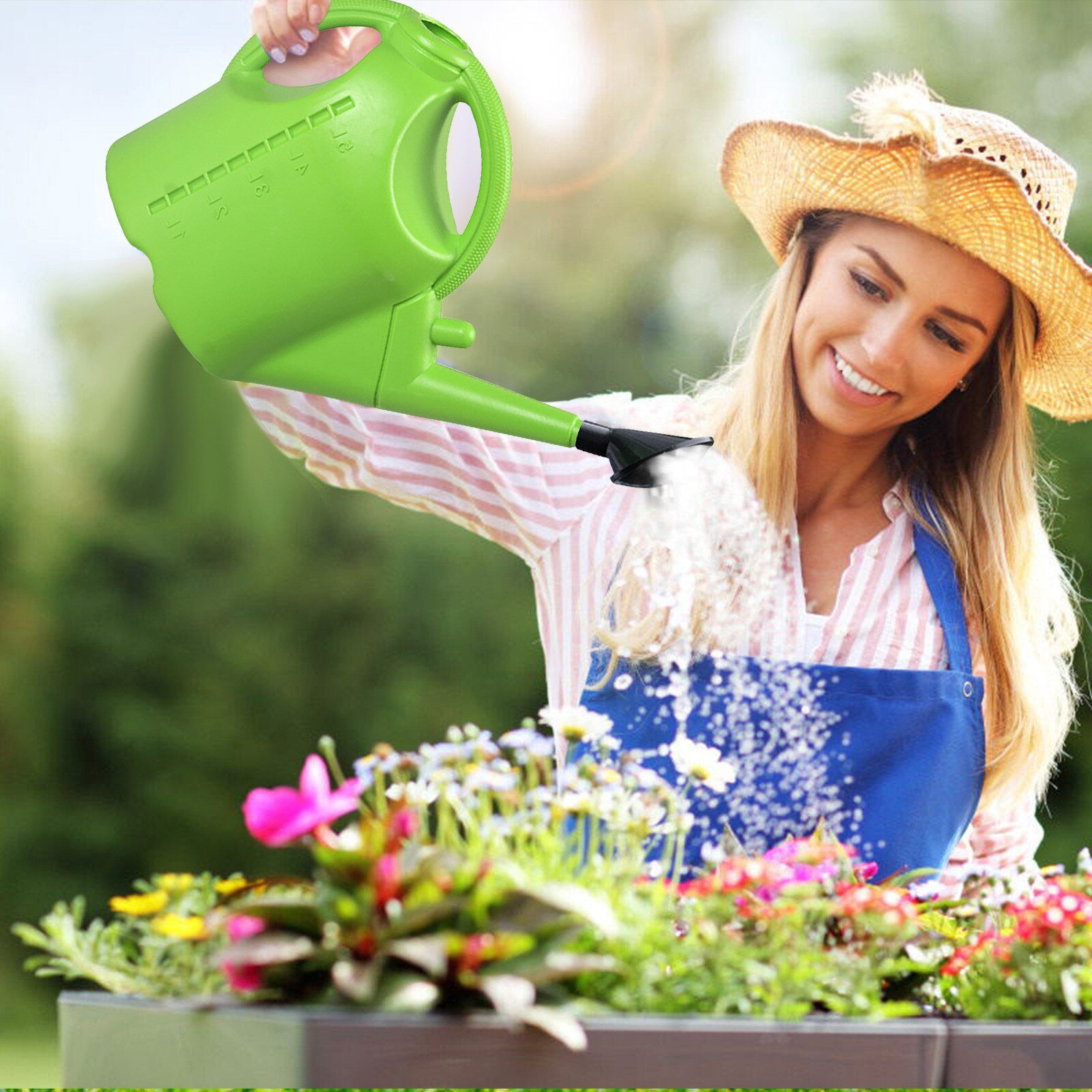 5L Watering Pot Detachable Watering Can Large Capacity Watering Can For Indoor Outdoor Garden For plants trees children&#39;s bath