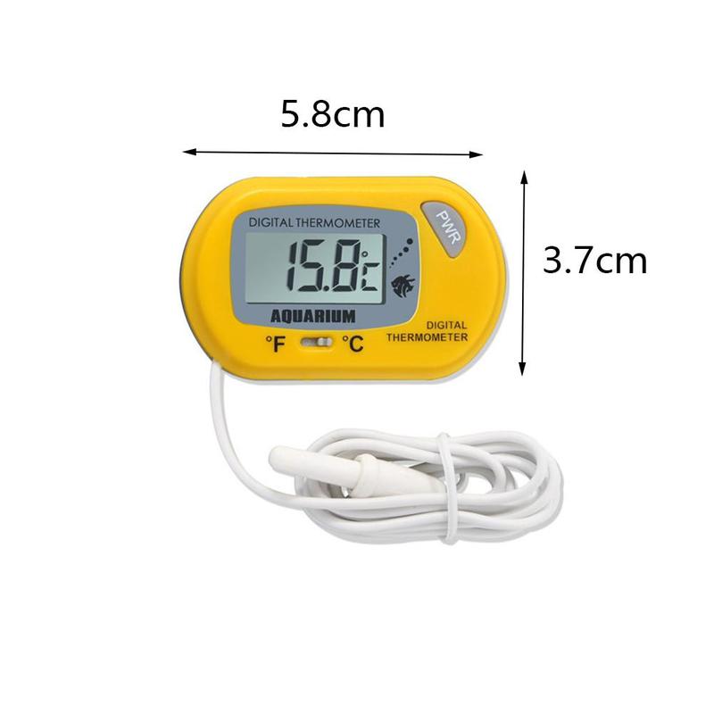 Termómetro Digital LCD para acuario, termómetro Agua Marina, herramienta de medida de la temperatura para el Control de la temperatura del tanque de peces-50 ~ 70C