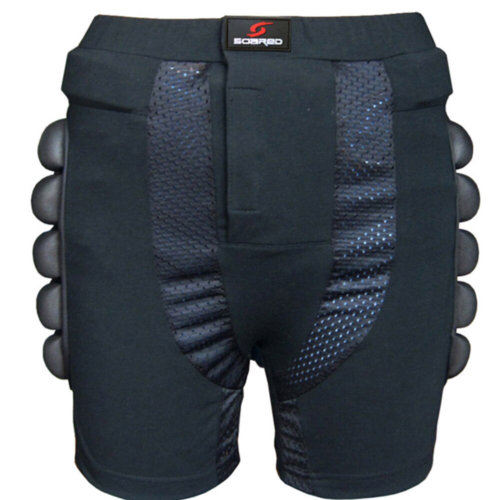 Padded Ski Pants - 2.5cm Thick Hip Protection - Ice Skating Hockey Snowboard - Stretchy Safety Sport Trousers