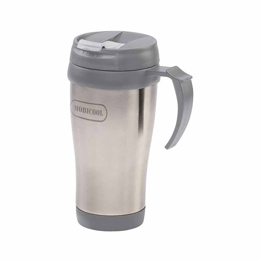 Mobicool MDA40 0,40 Liter Rvs Travel Cup/Mok, Lekvrije, Te Reinigen, vergrendeld Mondstuk