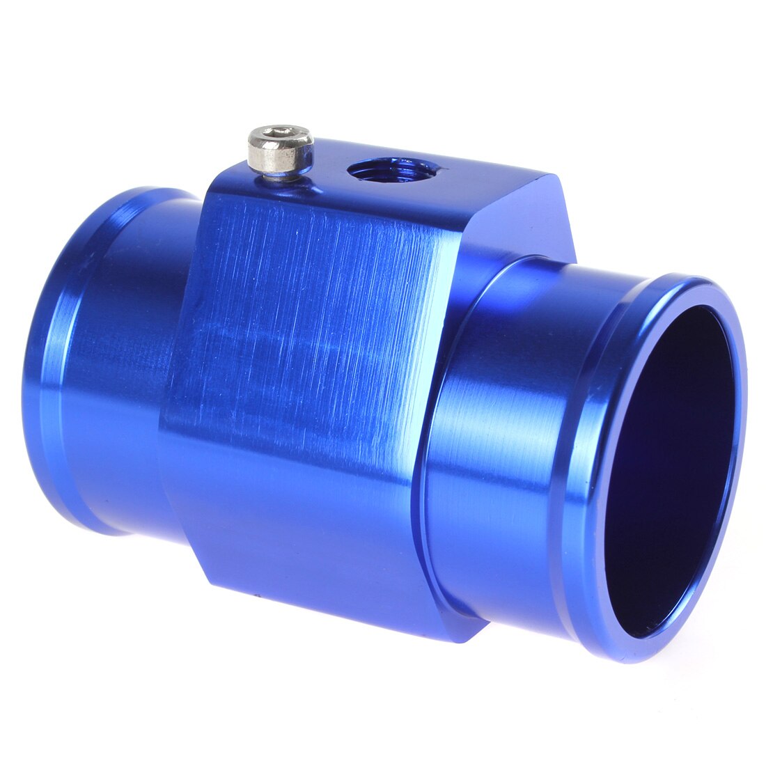 Water Temp Gauge Radiator Temperature Temp Joint Pipe Sensor Guage Adapter Aluminium with Clamps 28/32/34/36/38/40mm: 40mm
