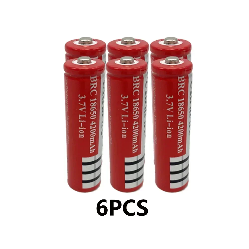 Original 3.7V 18650 lithium battery 4200mAh BRC 18650: Beige
