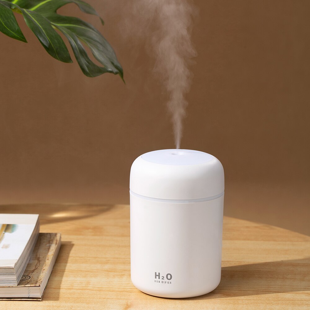 Humidificador portátil USB ultrasónico, taza colorida, difusor de Aroma, máquina de niebla, purificador de aire con luz para el coche y el hogar