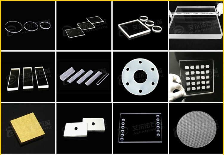 Średnica 12*2mm szkło kwarcowe okrągły talerz miejsce 10 sztuk wysoka przejrzystość powlekane szkło optyczne pokrywa ze szkła optycznego
