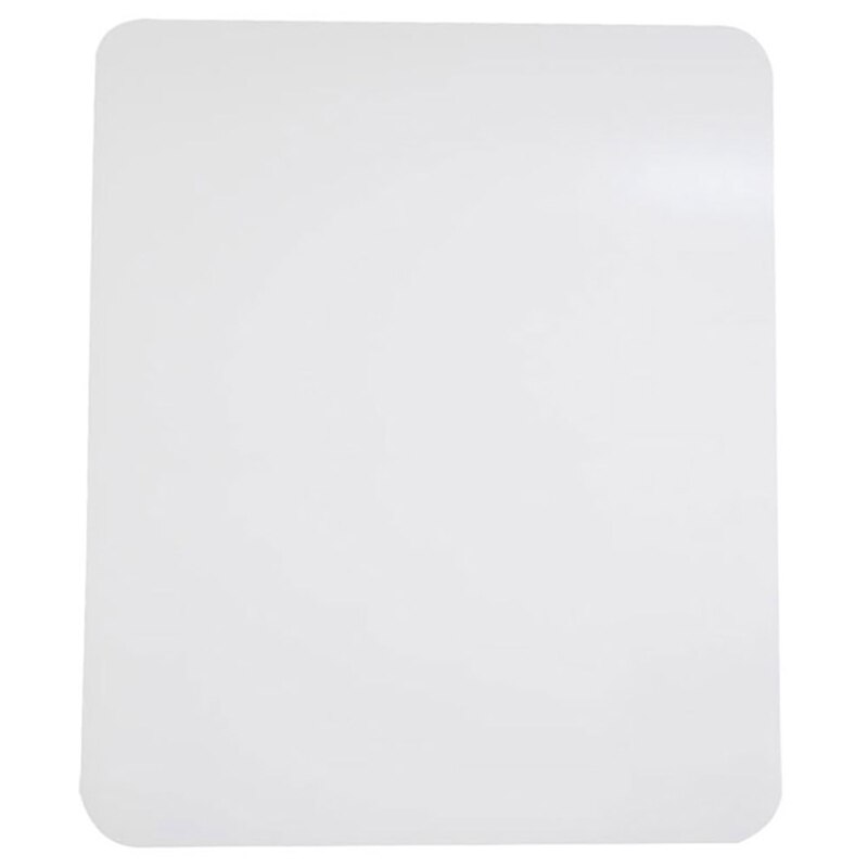 Almohadilla de protección de suelo de madera transparente, alfombrilla de Pvc para ordenador, alfombra Rectangular para silla, 50x100cm: Default Title