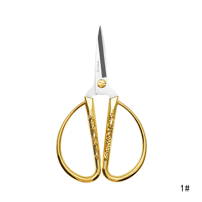 MIUSIE Edelstahl Schneider Schere Kreuz Stich Papier-schneiden Schere Handwerk Stickerei Haushalt NäHenne Stoff Scher: Typ1