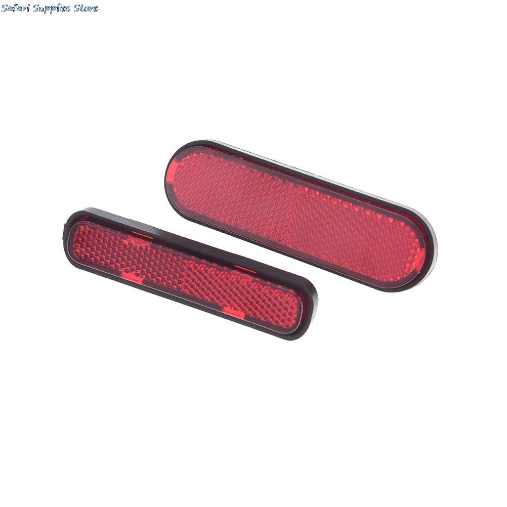 Back Reflective Board Mountain MTB Bicycle Rack Tail Safety Warning Lamp Cycling Bike Rear Reflector Light Red Orange