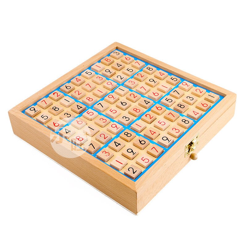 Sudoku Spel Negen Grid Sudoku Kinderen Concentratie Training Educatief Speelgoed 4-6 Jaar Oud 8 Entry Intelligentie Boord