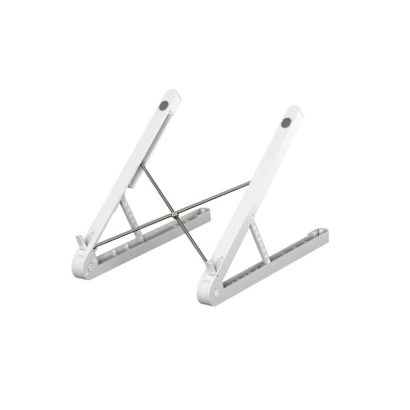 Soporte plegable para ordenador portátil para MacBook Pro, soporte ajustable ABS para tableta, portátil, soporte de escritorio para iPad: 01