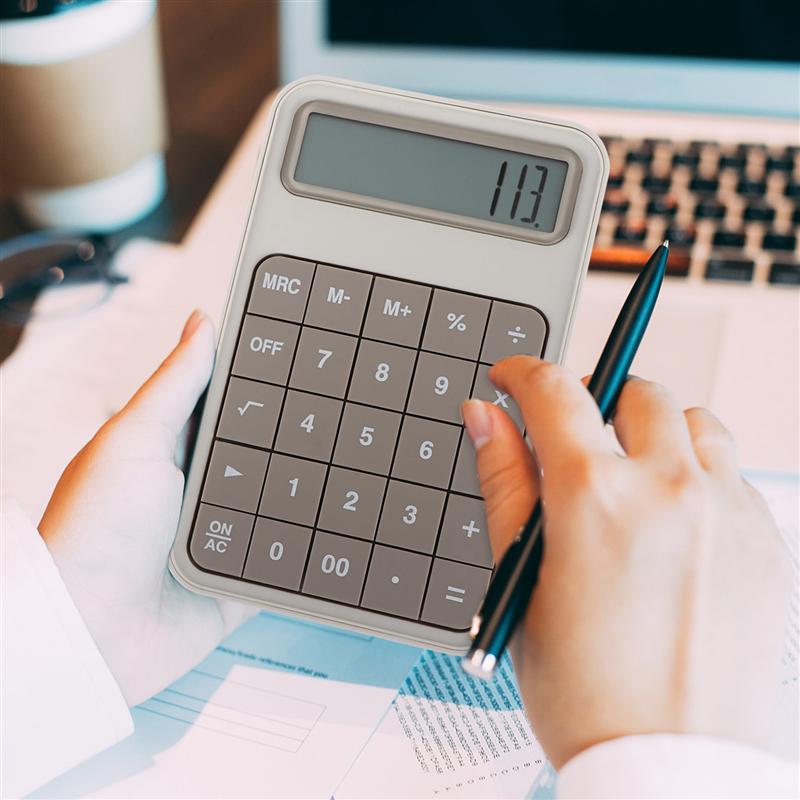 1pc Large Screen Electronic Calculator Office Stationery Practical Calculator