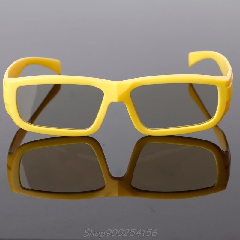 Kindermaat circulair gepolariseerd passief 3d glazen voor echt  d 3d tv bioscoop film  s21 20 dropshipping: J