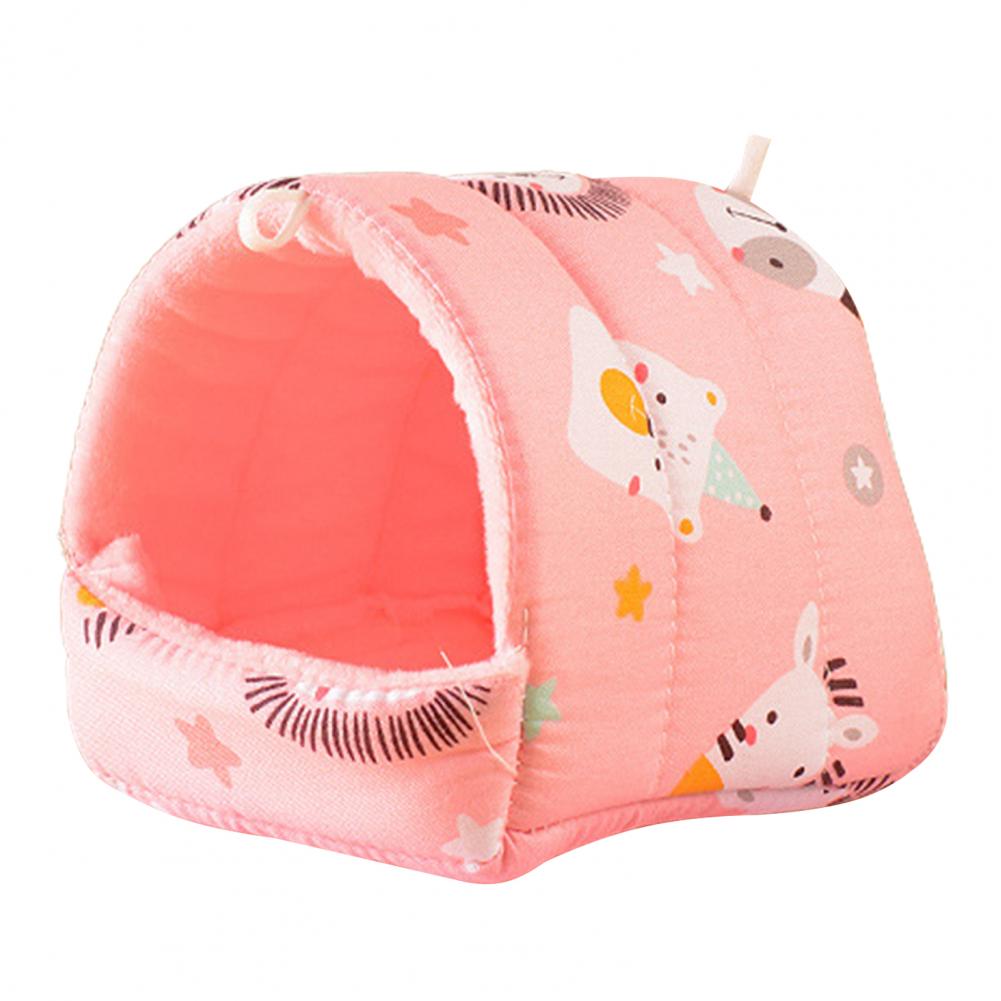Nid de cochon d'inde, motif de dessin animé, cachette pour animaux de compagnie, petit Animal , Hamster, écureuil, lit, maison, Cage, accessoires
