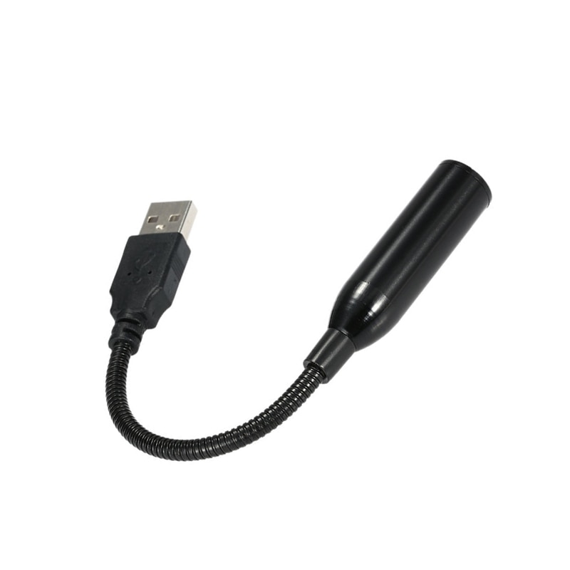 Mini USB Microphone Flexible Goose Neck Audio Mic for Laptop PC NK-Shopping