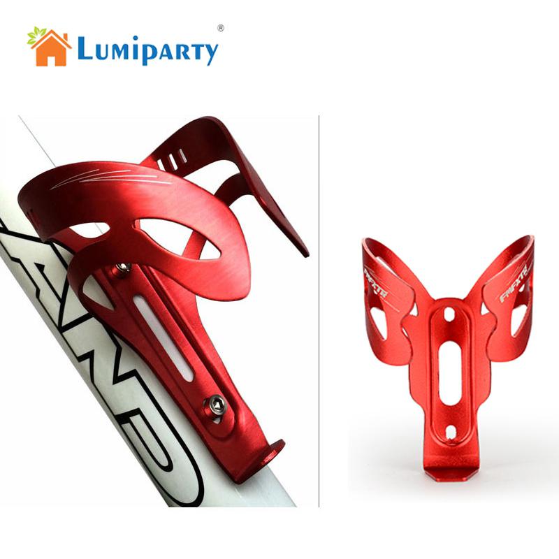 Aluminium Alloy Lightweight Cycling Road Mountain Bike Bicycle Water Bottle Holder Cage Bracket Bicycle Cycling Accessories: Red