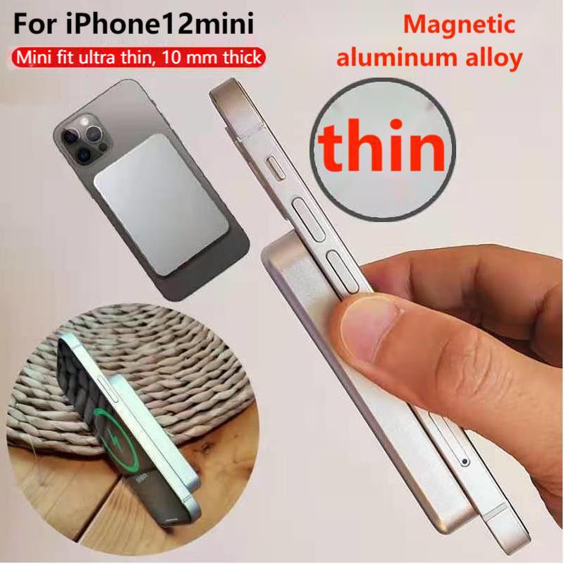 Arvin-cargador inalámbrico magnético, batería externa universal para iPhone 12Pro Max, imán de carga rápida, fuente de alimentación móvil