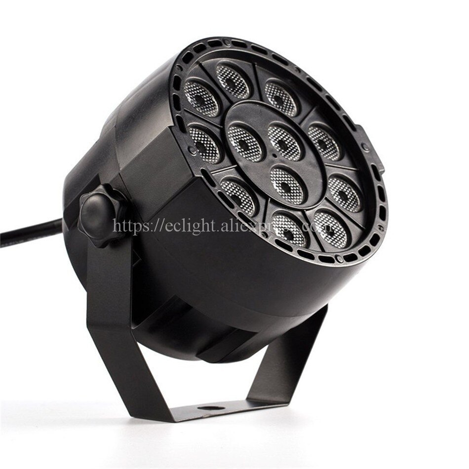 12 led par scenelys led rgbw 8 dmx drømmefarge bred bruk for klubb-dj-show hjemmefest ballroomband