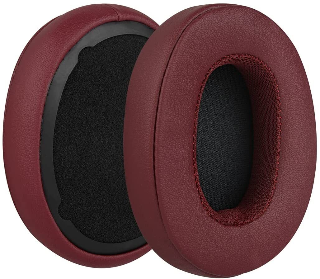 For Skullcandy Crusher Hesh 3 3.0 Hesh3 Venue Wireless ANC Headset Earpads Foam: Wine red