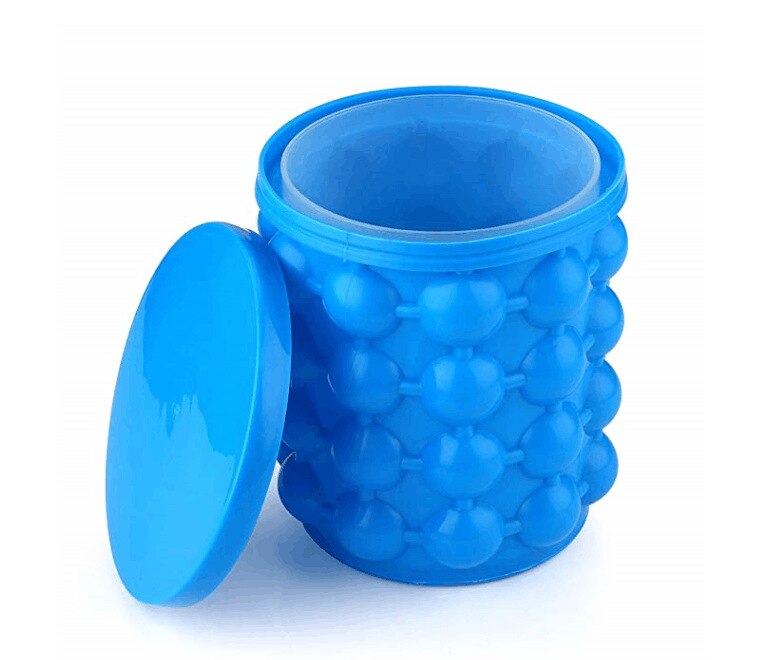 Siliconen ijsemmer, ijsblokjesmachine van voedingskwaliteit, bierkast, ruimtebesparend keukengereedschap, whisky drinken, invriezen