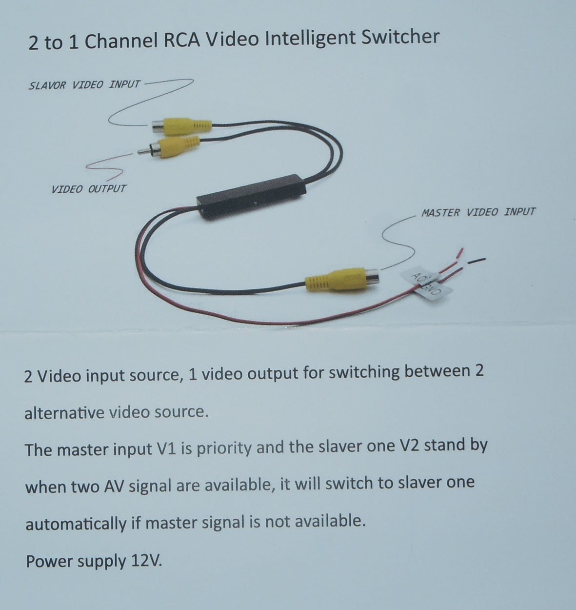 Bil video til i en ut konvertering linje kamera ryggebilde kjøringe opptaker av video bytte linje