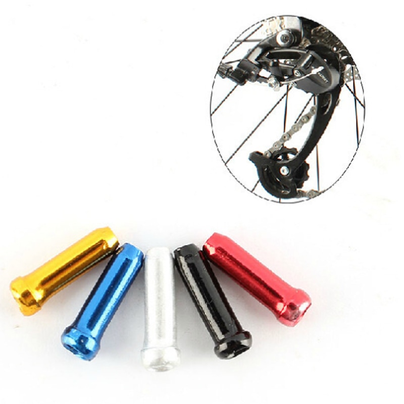 50 Pcs Bike Cable End Caps Road Mountain Bicycles Brake