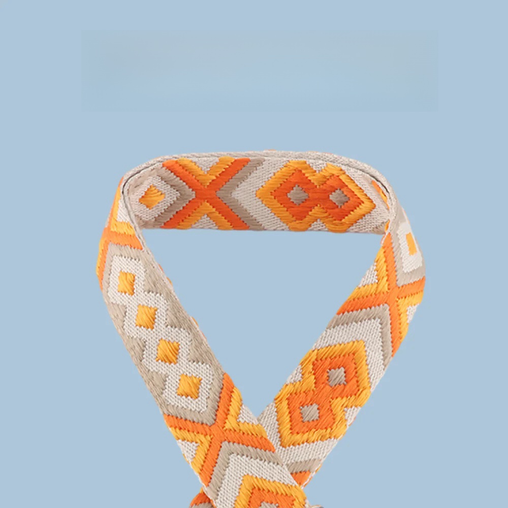 2 meter 38mm meetee polyester jacquardvävband ryggsäcksrem bälte kläder bindningstejp sytillbehör: Choklad