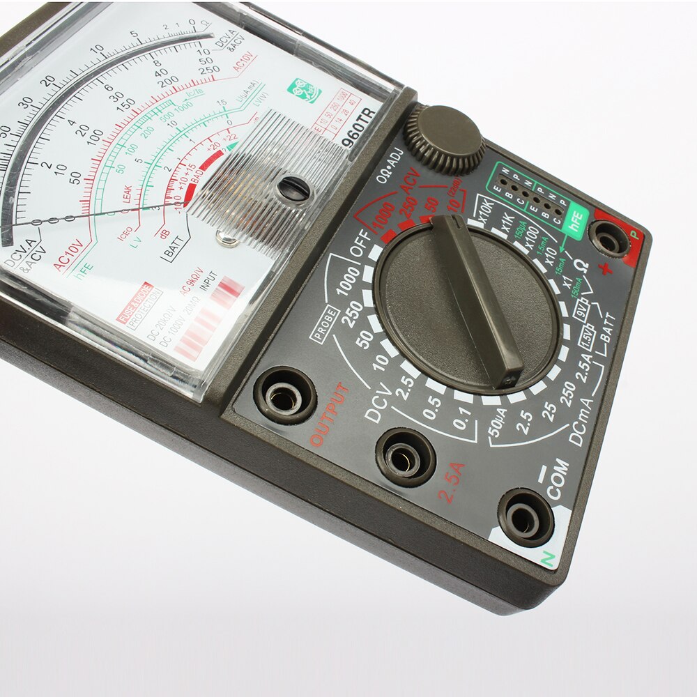 Analoge Multimeter De-960tr Ac Dc Volt Ohm Huidige Testen Elektrische Multitester De-960tr Meter