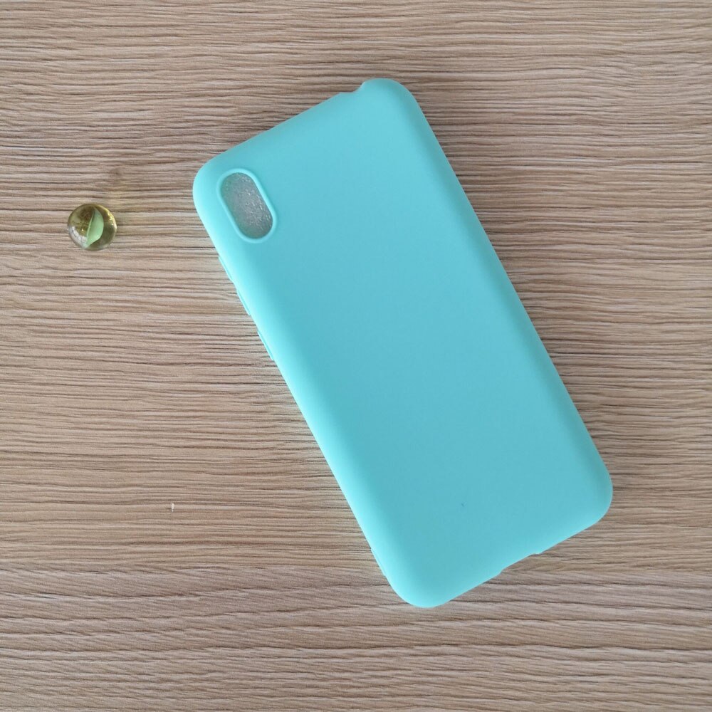 Candy color Case For Xiaomi Redmi 7A Matte Cover Redmi 7 A Silicone TPU Soft Back Cover Xiaomi Redmi 7A Case 5.45"