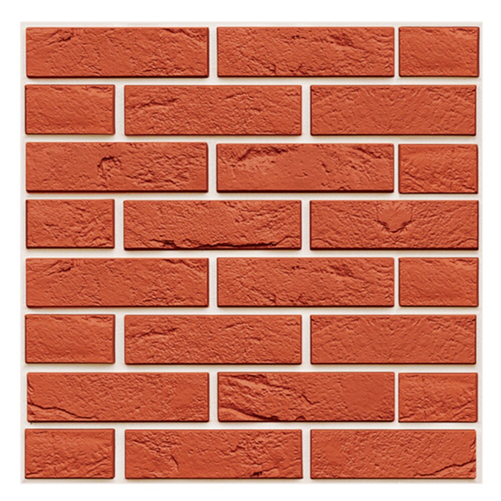 1PC 3D Stone Wallpaper Wall Sticker Decor Embossed Brick Simulation Tile Wall Sticker For DIY Home Bathroom Kitchen Decoration: H