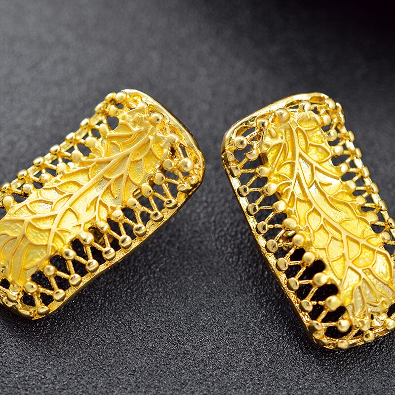 Sunny Jewelry Square Jewelry Set For Women Earrings Pendant Necklace Big Jewelry For Party Anniversary Ethnic Jewelry Findings