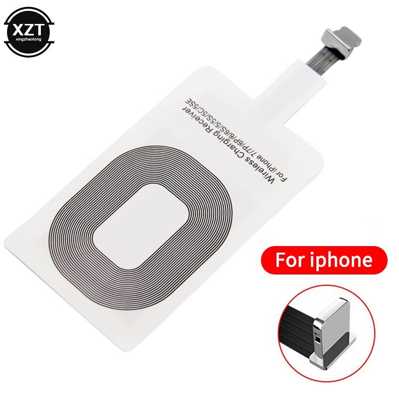 Ultra Thin Led Qi Wireless Charger Charging Pad Induction USB Charger Crystal for Samsung Huawei