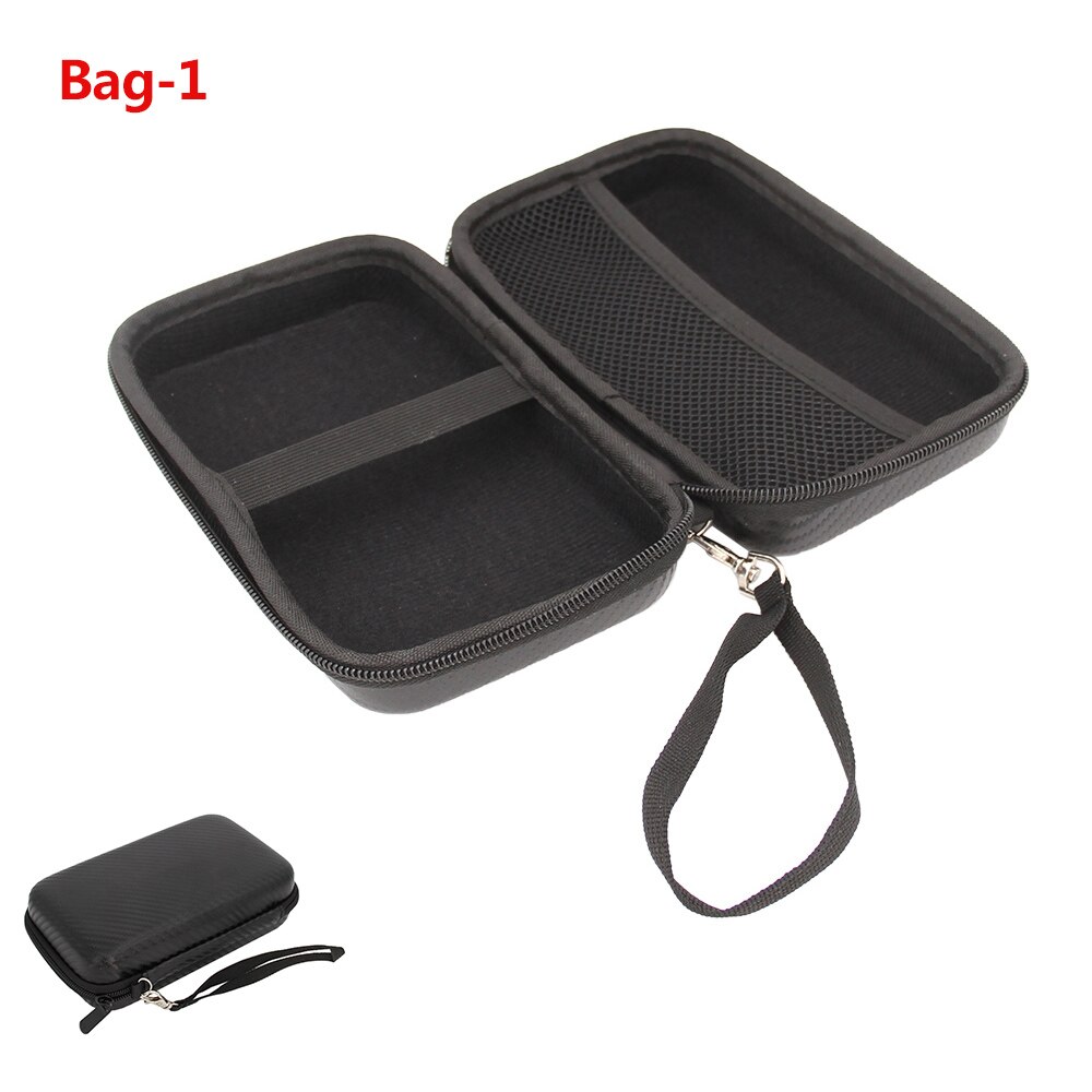 Digital multimeter taske sort eva hårdt etui opbevaring vandtæt stødsikker bæretaske med netlomme til beskyttelse