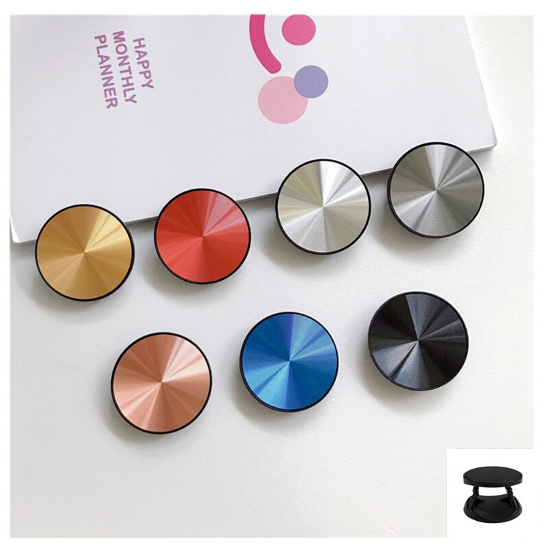 Support rond de téléphone portable, accessoires de téléphone portable, poignée pliante pour iPhone XR Samsung Huawei Xiaomi