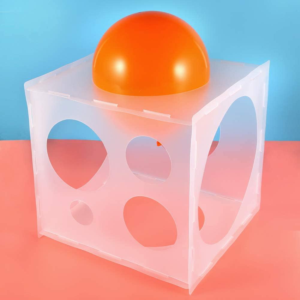 11 Holes Balloon Sizer Box Balloon Arches Columns Make Balloons Size Measurement Tool for Birthday Globos Party Decoration