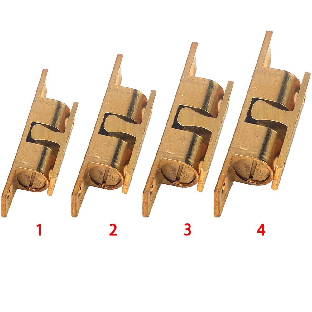 Verstelbare Messing Deur Slide Vangst Lock Bolt Klink Barrel Thuis Veiligheid Garderobe Kast Lente Bal Deurslot Hardware Accessoires