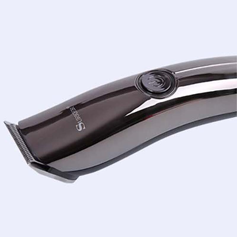 Tondeuse à cheveux professionnelle rechargeable tondeuse lithium batterie titane alliage lame cutter peigne réglable réglage fin 110-240V