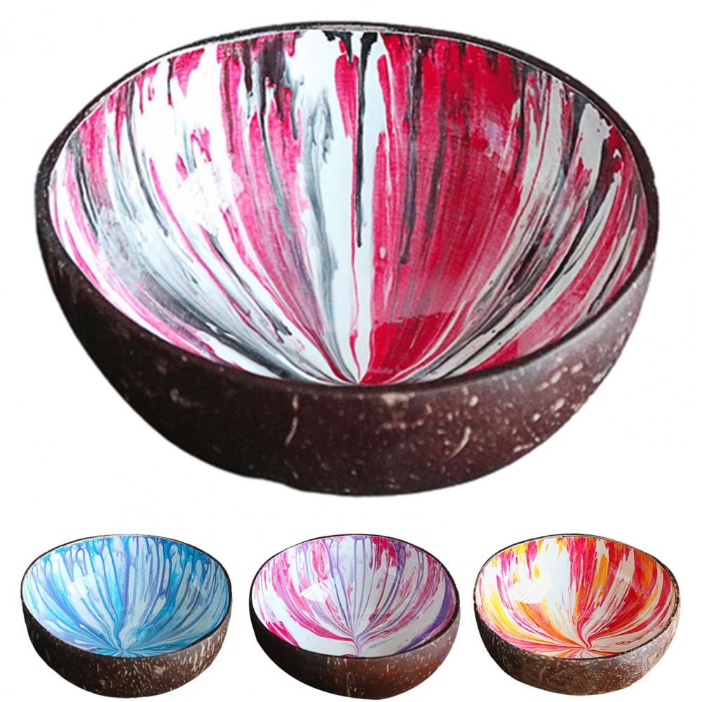 Candy Bowls Excellent Glossy Natural Coconut Bowls Coconut Shell Food Container