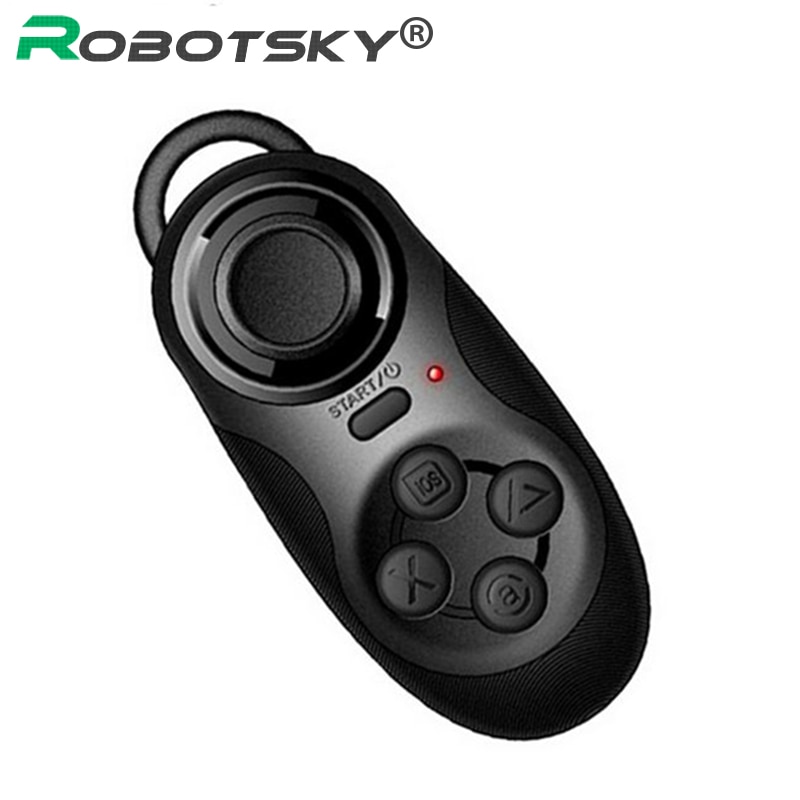 4 in 1 bluetooth remote shutter Wireless Bluetooth Gamepad Controller for Android / iOS Cell Phone Tablet Mini PC Laptop TV BOX