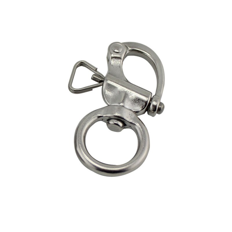 Round Stainless Steel Quick Release Swivel Shackle Mayitr Marine Boat Anchor Chain Eye Shackle Swivel Snap Hook Hardware