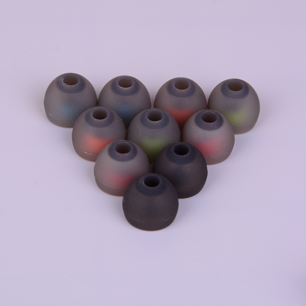 20pcs Earbuds Replacement Silicone Earphone Tips Noise Cancelling Earbud Caps