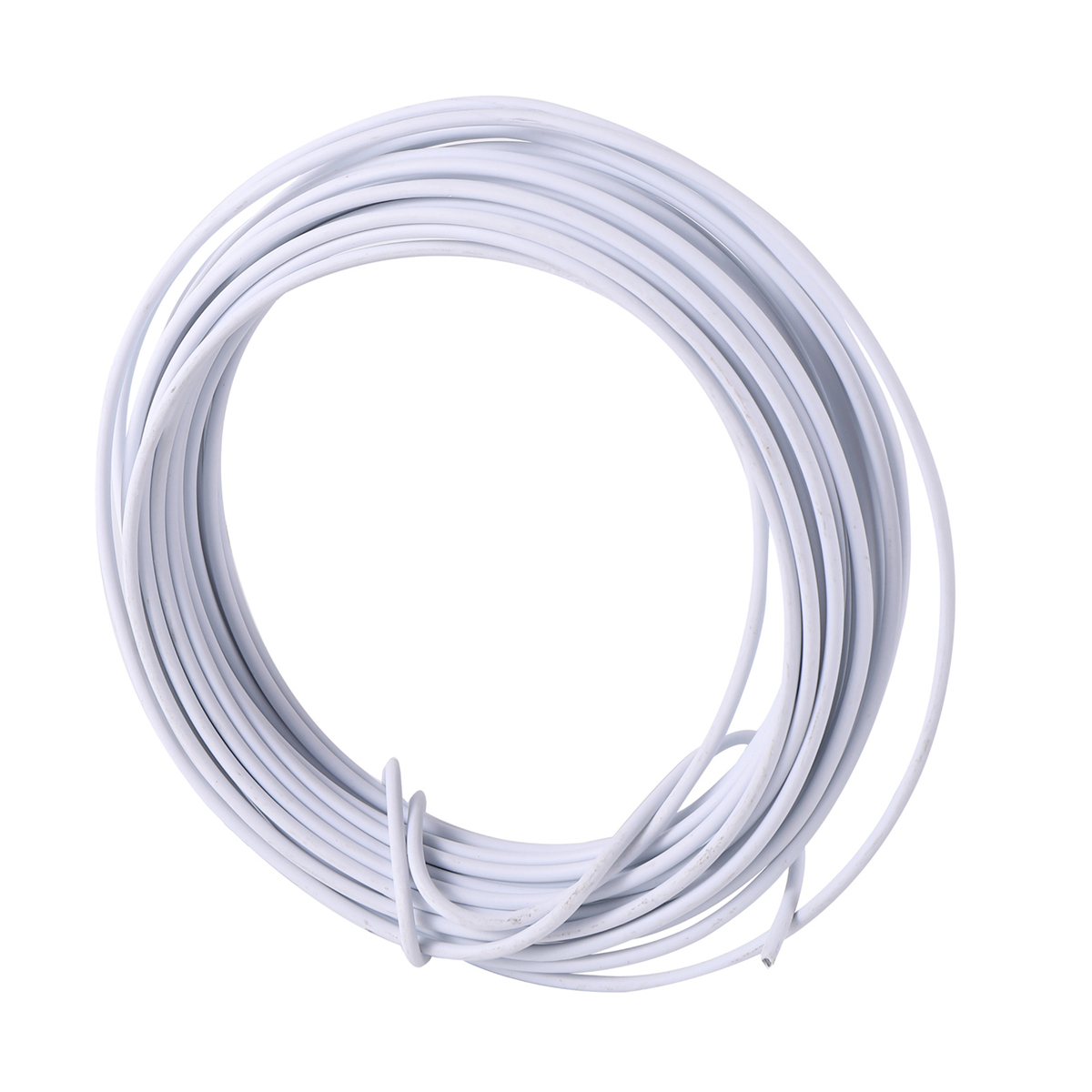 Plante grimpante en plastique revêtu de fer, poteau de support de plante de vigne torsadée, bonsaï en pot, support en fibre de phosphate, décor de jardin bricolage, 10m, 20m: L / Marron