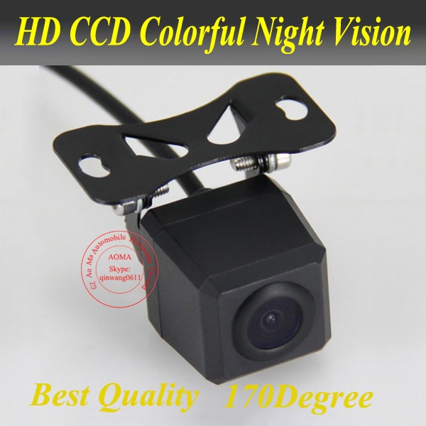 Rear view camera ccd/SONY CCD Night color car reversing system for universal camera Reverse rear camera Angle adjustable