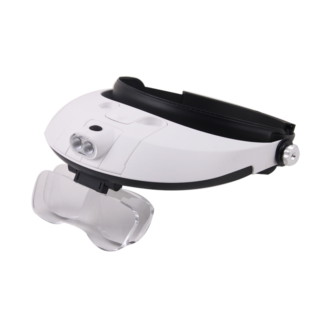 Vincha 5 lentes binoculares de tercera mano lupa luz joyería reparación lectura lupa Lupas dentales 2.5x 1.0x 1.5x 2.0x