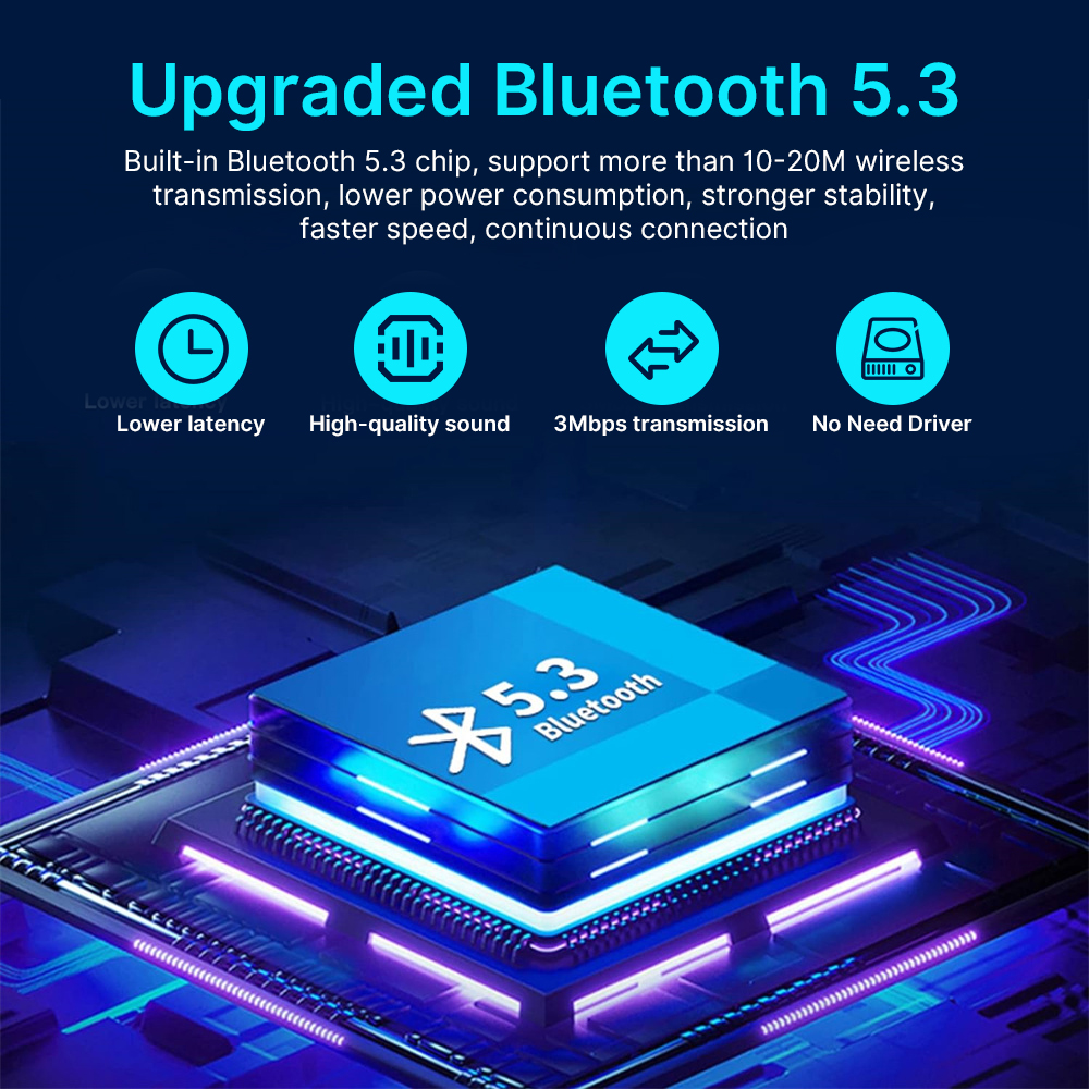 WiFi 6 AX900 BT5.3 USB WiFi Adapter 900Mbps USB Dongle Dual Band 2.4G/5GHz WiFi Network Card Drive Free for PC Laptop Win10/11