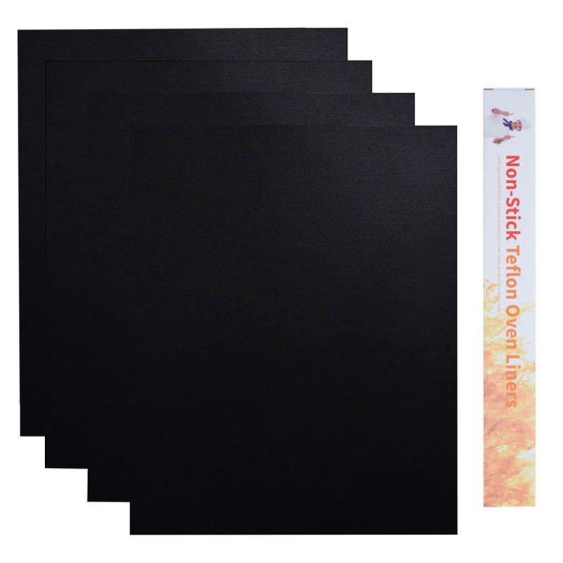 Revestimiento Universal para horno, antiadherente, resistente, para barbacoa, parrilla, esterillas, ventilador, cocina asistida, forro: 4