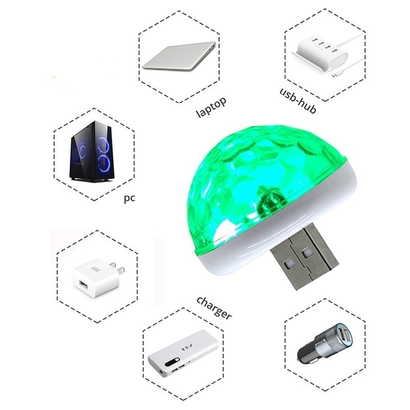 Luz de ambiente de colores para coche, Mini USB, para Citroen Grand C4 Picasso C4 Aircross C Elysee DS3 C5 C3 C2 C4 C6 C8 DS4 DS3 DS5