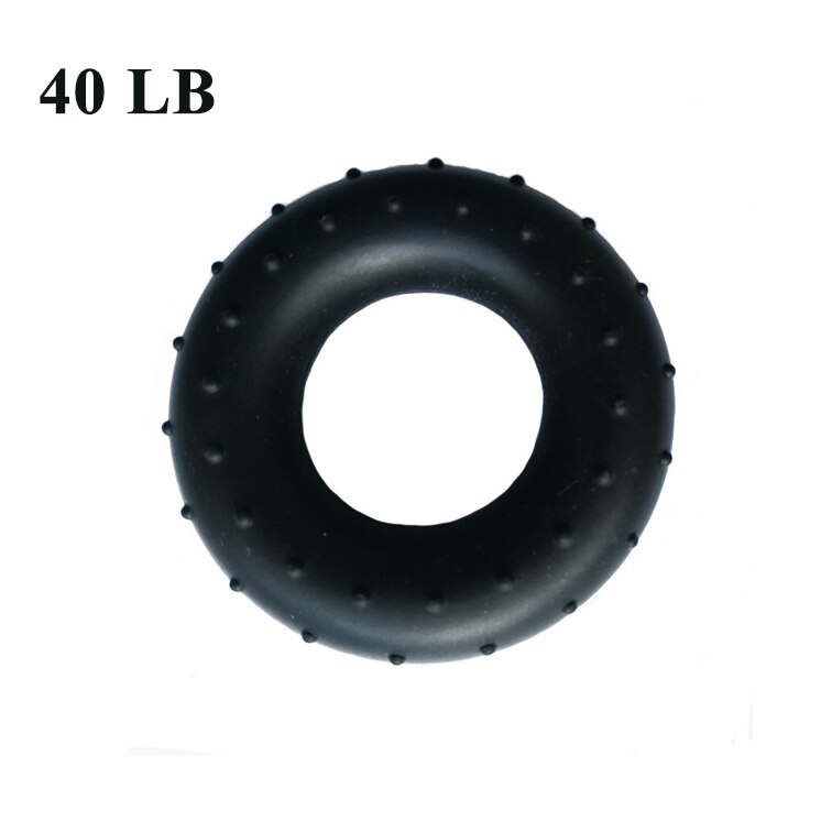 Hand Grip Finger Pow Trainer Solid Silicone Rubber Ring Hand Expander Exerciser Fingers Gripper Powerball Hand Exerciser Grip: green