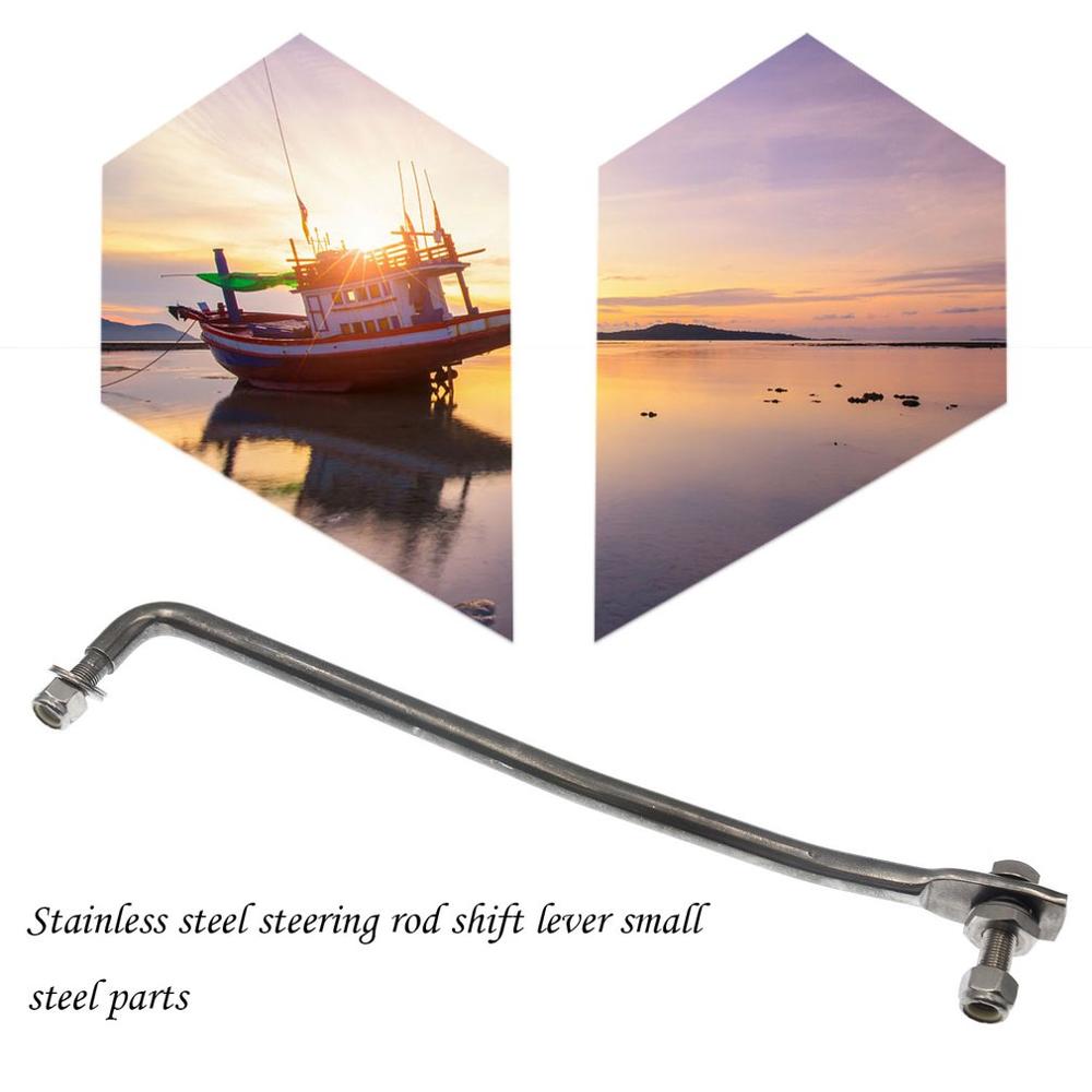 QY-202931 Universele 30-60 Hp Buitenboordmotor Rvs Stuurstang Kleine Stalen Onderdelen Motor Stuurstangen