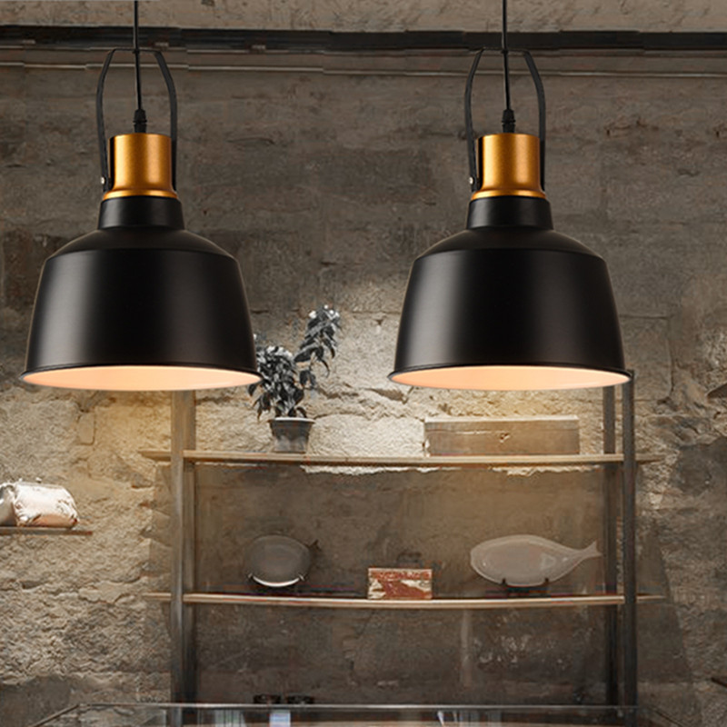 Arrived LED Pendant lights Vintage Loft E27 Hang lamp and 12W Pendant Lamps Aluminum dining lamp Wood Hanging Lightings