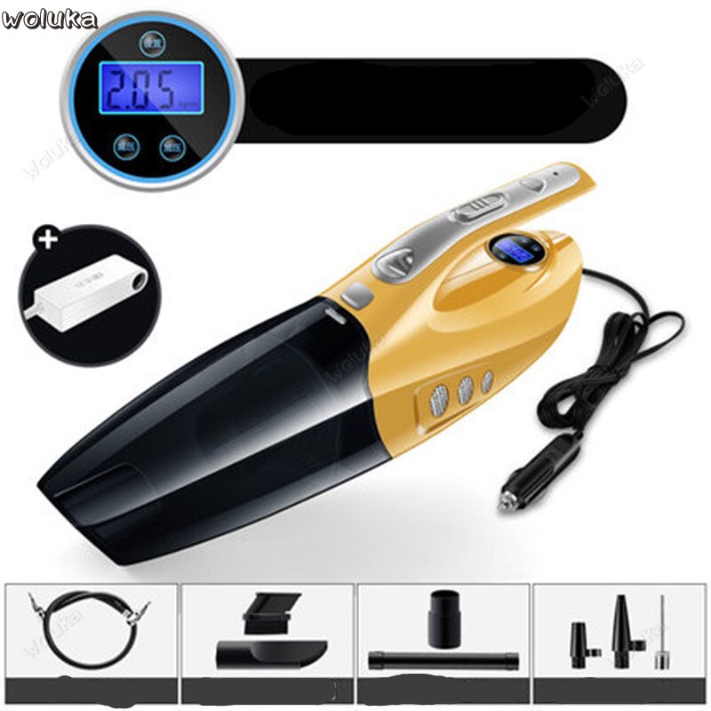 Car vacuum cleaner tire inflatable car air pump powerful special car home high power four in one car CD50 Q04