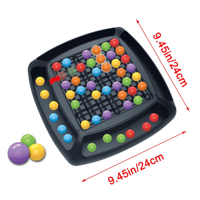 Kinderen Regenboog Bal Eliminatie Spel Puzzel Ouder-kind Interactieve Spelletjes Speelgoed Q6PD